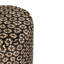 Ardmore Velvet Fabric Pouf on Black Metal Base-1445822860
