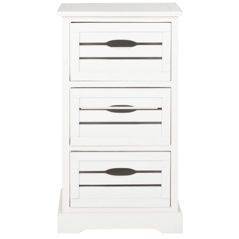 Trevor Solid Wood 41 cm W Chest of 3 Drawers