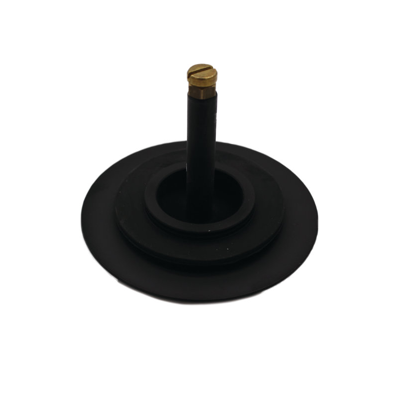 Matte Black 27" Cable Drive Bathtub Drain Trim with Poly Pipe Assembly