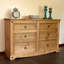 Commode double 6 tiroirs l 52,01 po Caudill-1832650533