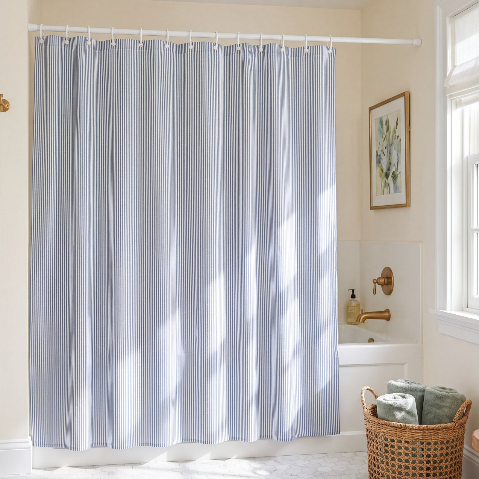 Abstract Shower Curtain