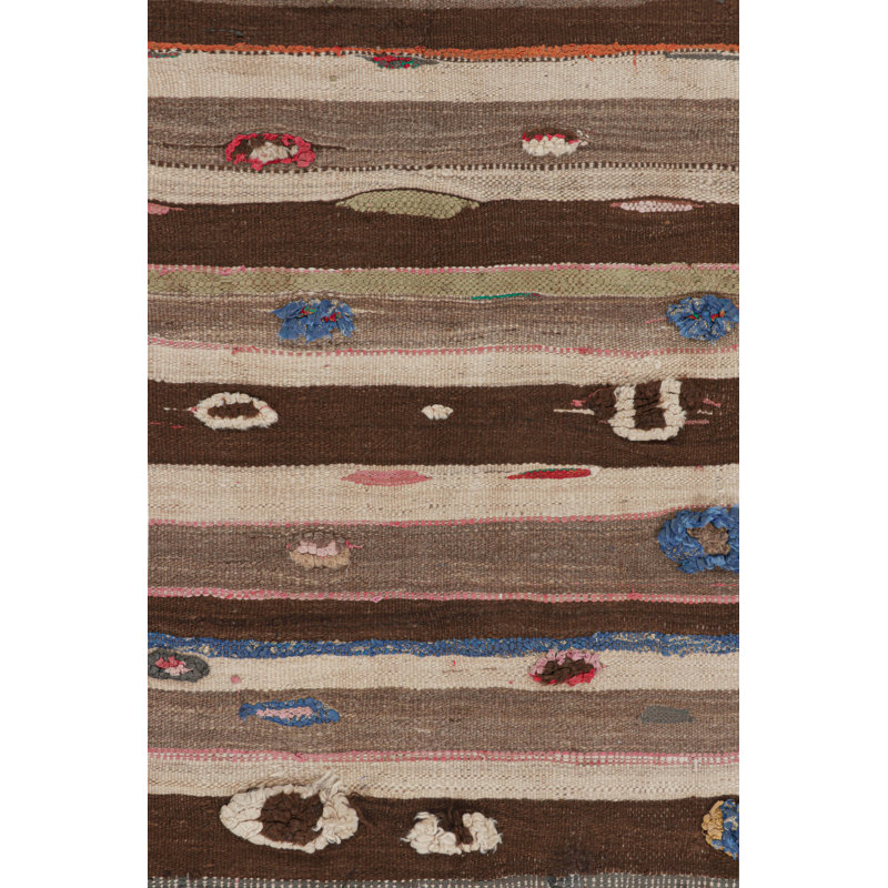 One-of-a-Kind 3'7”x7'4” Hand Knotted Area Rug