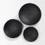 Patera Hammered Iron Metal Decorative Bowls (Set of 3)