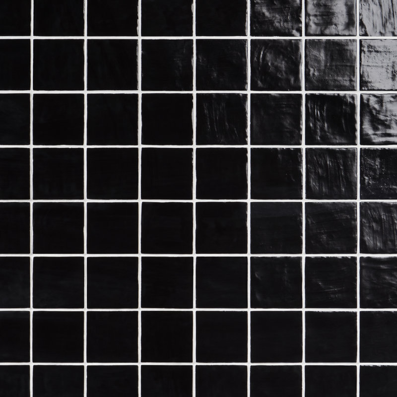 Carrelage mural 4 po x 4 po Southampton, Noir