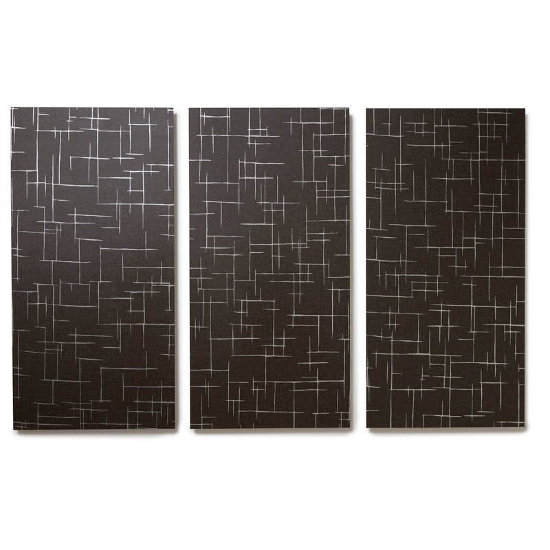 Fabcore 12" x 24" x 24mm Luxury Vinyl Tile, Bronze Deco