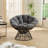 Comfortable Ergonomic Wicker Papasan Chair