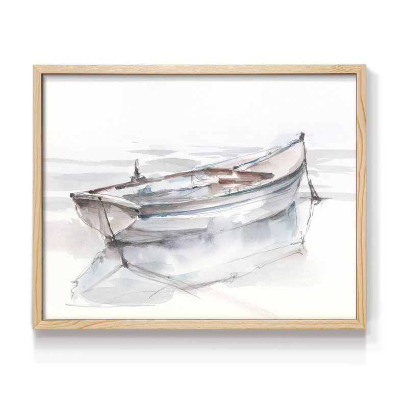 «Rolling Fog II», impression encadrée, H 8 po x l 10 po, Naturel