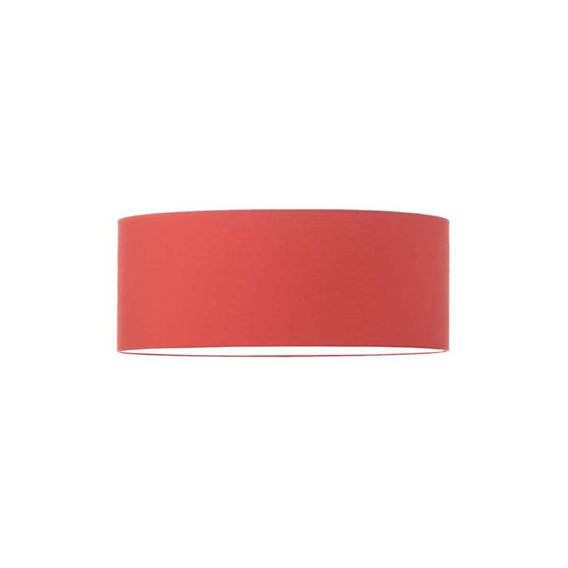Audrionna Flush Mount, Red, 15cm H x 30cm W x 30cm D