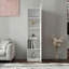 Armoire de rangement blanche à 5 tablettes-1369809770
