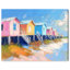 Palette maritime, reproduction d'art sur toile par Art Remedy