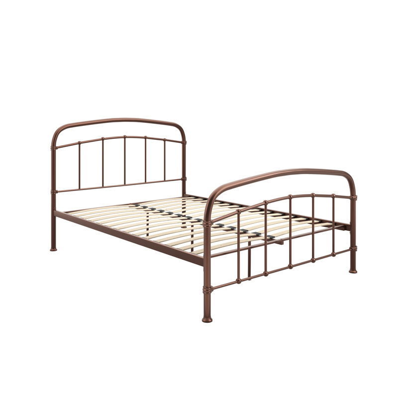 HALSTON METAL BED, Double (4'6)