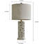 Lampe de table en résine Ronks USB