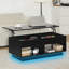 Table basse à plateau relevable avec bande lumineuse DEL RVB Kheira-1267834062