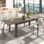 Grande table de salle à manger extensible de 71 à 106 po-362917006