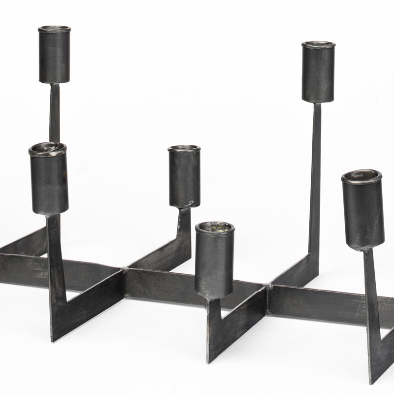 Candélabre de table en métal 8" tertium