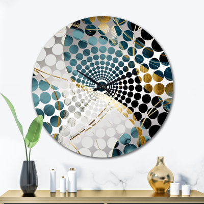 Grygory - Abstract Geometric Wall Clock