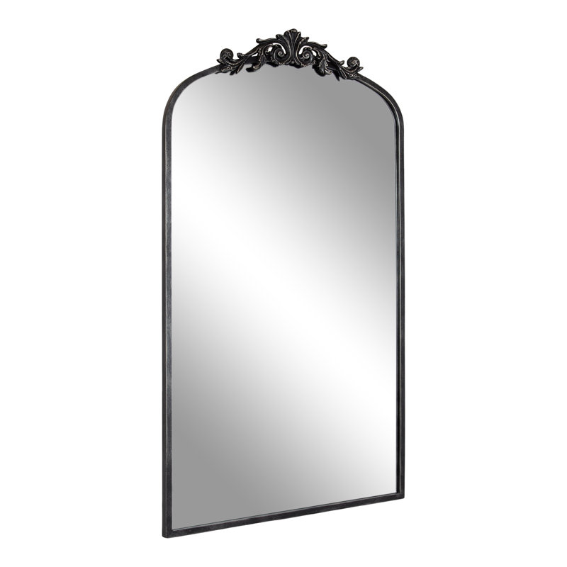 Anglo Metal Flat Mirror, Black, 42" x 23.5"