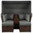 67.30'' Wide Wicker Patio Sofa with Cushions