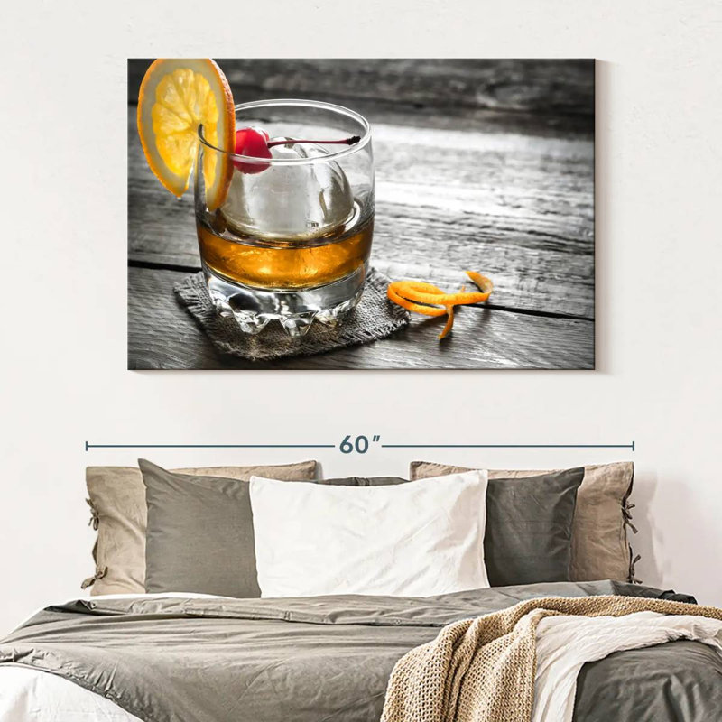 Yarlin Classic Cocktail, 34" H x 51" W