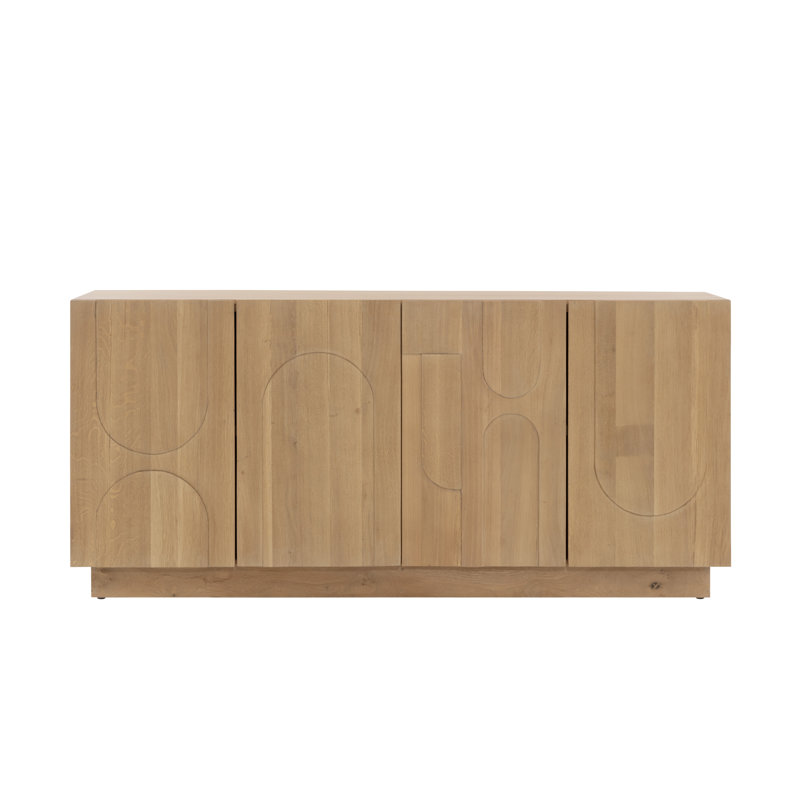 74'' W Solid Wood Sideboard