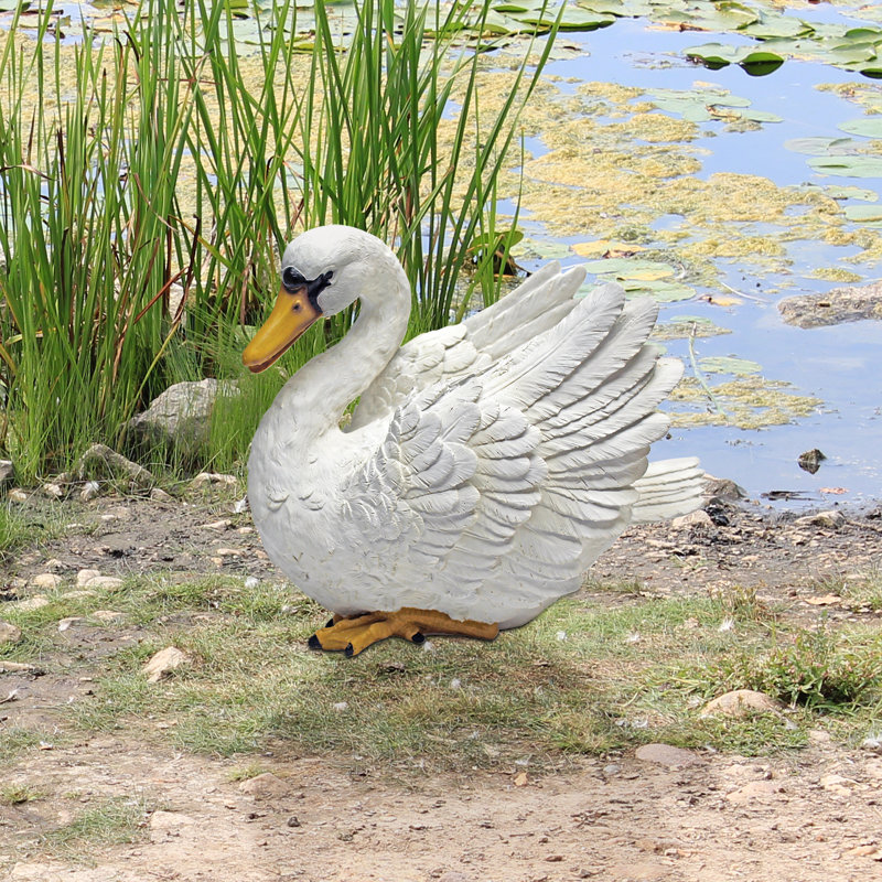 Swan of The Lake Garden Statue