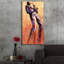 Winston Porter «Sax Solo» par Monica Stewart, art mural en verre acrylique, ACR-41128-405372338