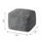 Memory Foam Ottoman Pouf Footrest