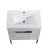 30 Inch Bathroom Vanity with Sink, Freestanding Bathroom Vanity or Floating is Optional-93608036