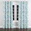 Rideaux à motif géométrique - 1 panneau à œillets Borgella Coastal-917687244-917687242