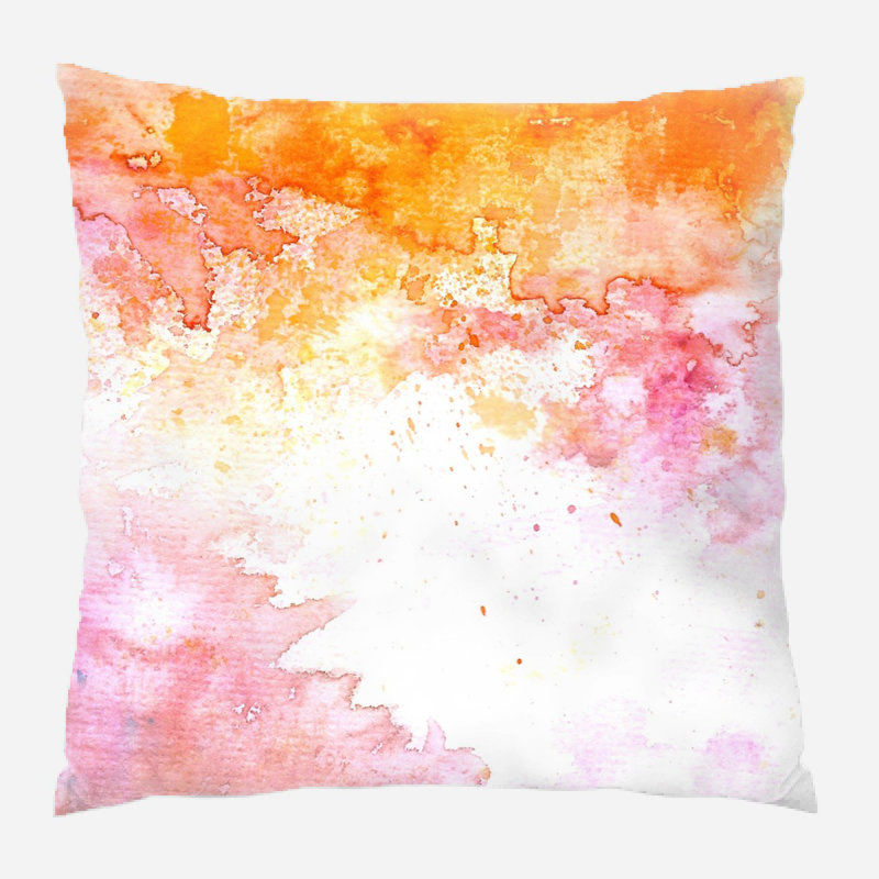 Housse et insert de coussin carré Keewatin, Microsuède, Intérieur