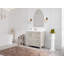 Meuble-lavabo simple 36 po avec plateau en marbre Aberdeen