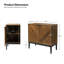 Armoire d'appoint 2 portes avec tablettes réglables Paschall-2059133299