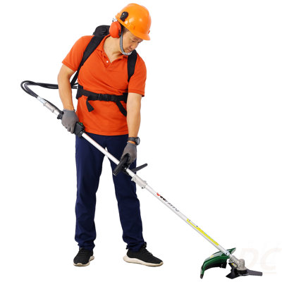 Backpack 4 In 1 Multi-Functional Trimming Tool, 38CC 4-Stroke Garden Tool System With Gas Pole Saw, Hedge Trimmer, Grass Trimmer, And Brush Cutter EPA Compliant