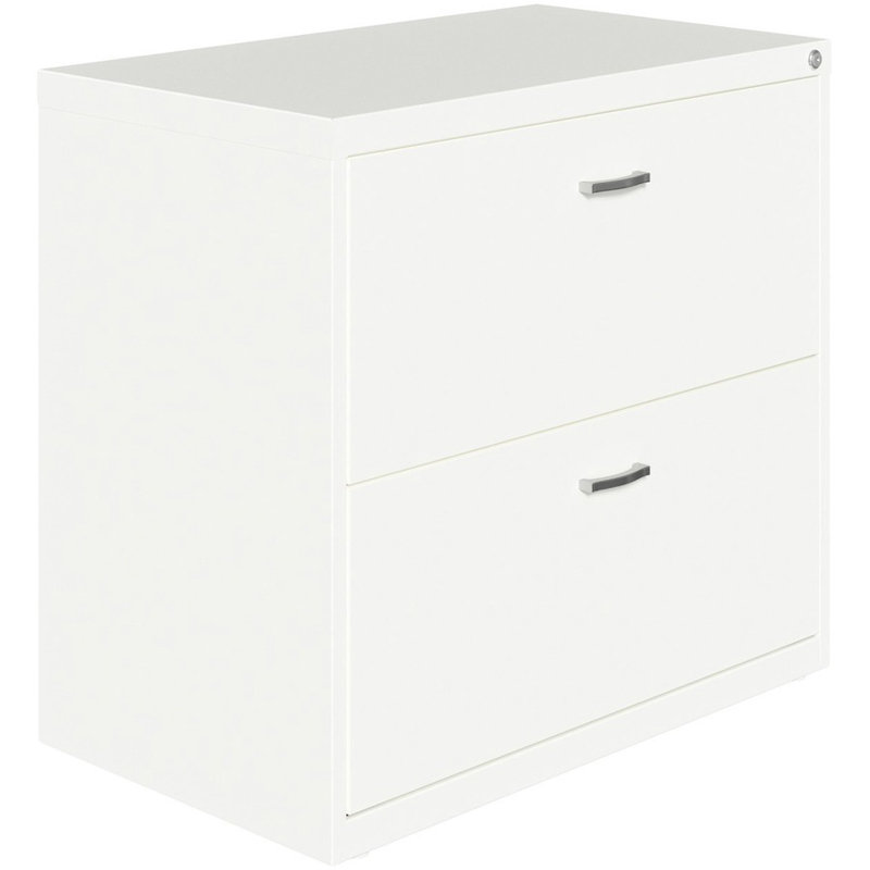 Classeur latéral à 2 tiroirs Onetta, Blanc