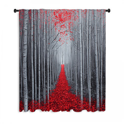 Rideaux de fenêtre Forest Path