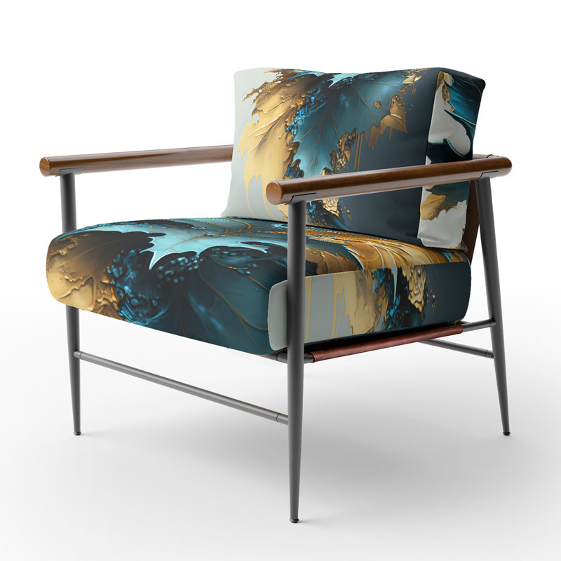 Fauteuil d'appoint Cristhian, Noir, noir, noir, noir