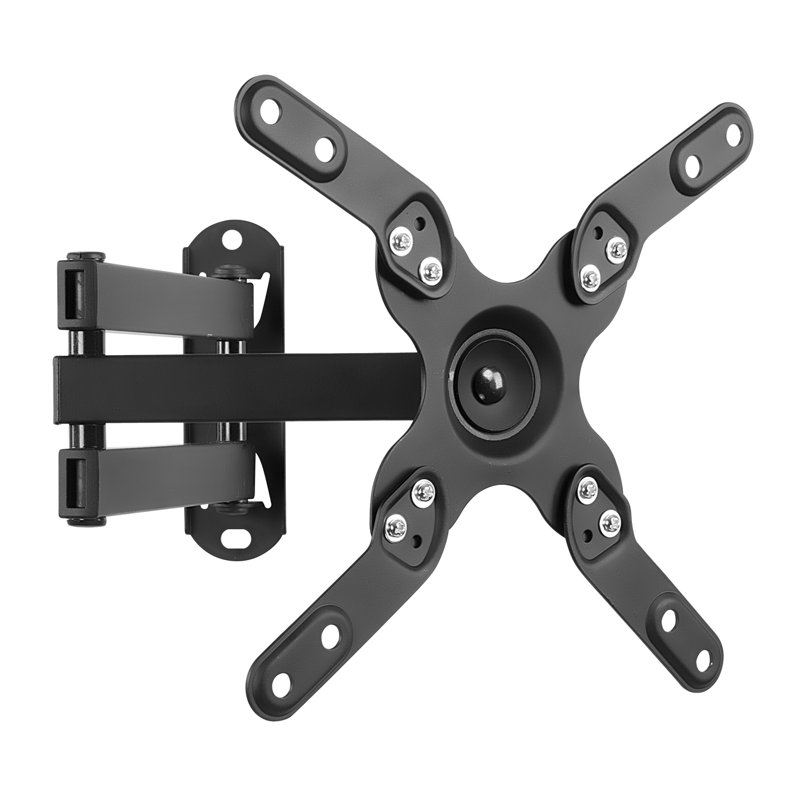 Mount-It! Full Motion TV Wall Mount Bracket w/ 15" Extension Articulating Tilt Arm | Fits 17-47 in.