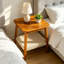 Table d'appoint 23 po Mid-Century Boho