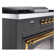 ILVE Nostalgie II Noblesse 60 in Dual Fuel Range 7 Burner, Griddle, Frenchtop