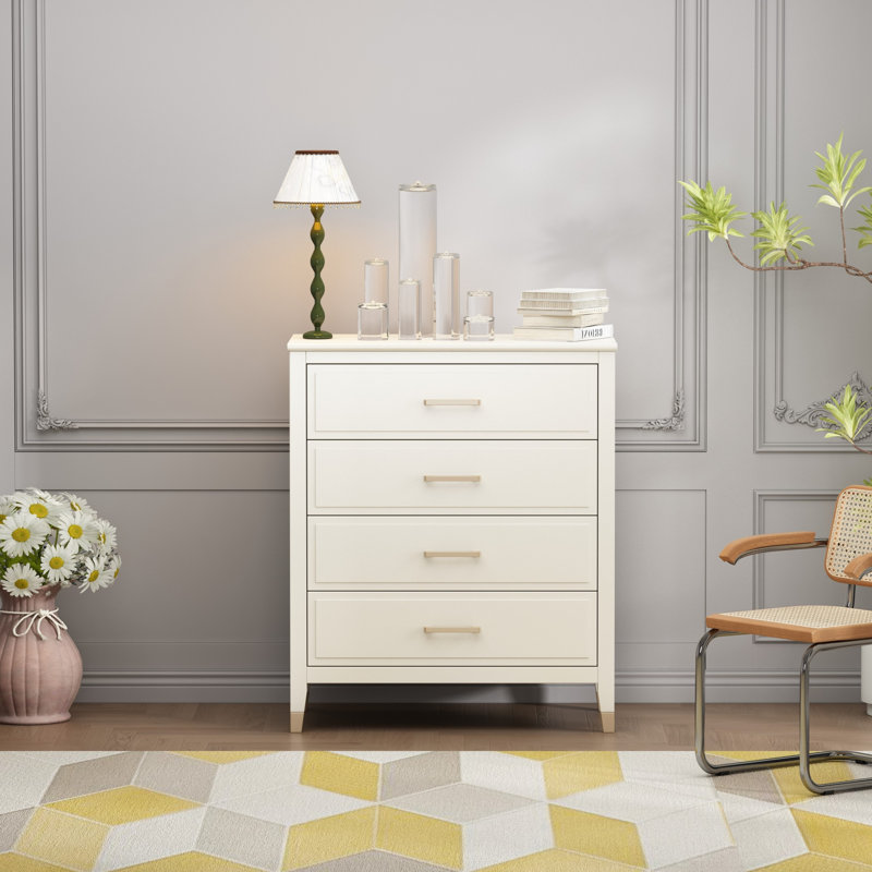 Mel Chest of Drawers, White