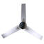 Ventilateur de plafond 52 po à 3 pales standard avec chaîne complète et ensemble d'éclairage 52 po Laycey