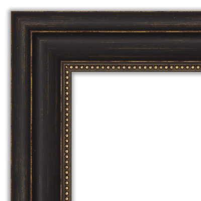 Davion Black Picture Frame with Mat