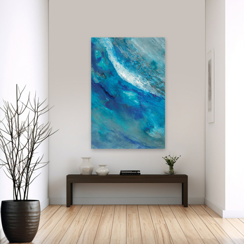 Vagues contemporaines et côtières, H 60 po x l 40 po