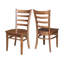 Chaise en bois massif Alvery-50364801