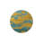 Yellow World Map Patterned Woven Base Washable Rug-588624223