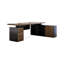 Bureaux rectangulaires en bois massif noyer-107970655-107970649