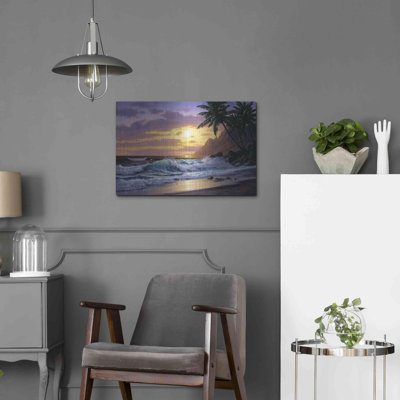 'Sunsets at the beach never get old' by Anthony Casay, Metal Wall Art,