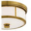Plafonnier encastré 2 lumières 13,5 po Everlee