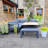 Ferrara Corner Lounge Set With Adjustable Table