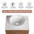 Diano 59.2'' Double Bathroom Vanity with Stone Top